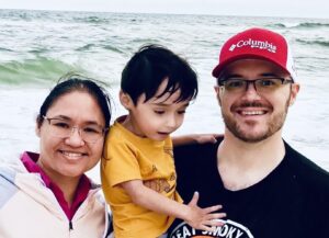 Author Michelle Lee Smith and family